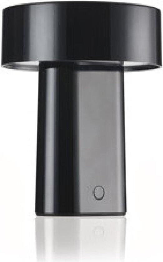 Oblong Lampe 18 cm Sort