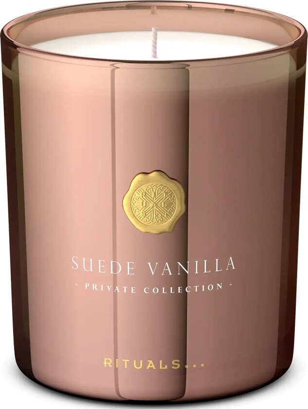 Suede Vanilla Scented Candle 360G - Nude - 360 G