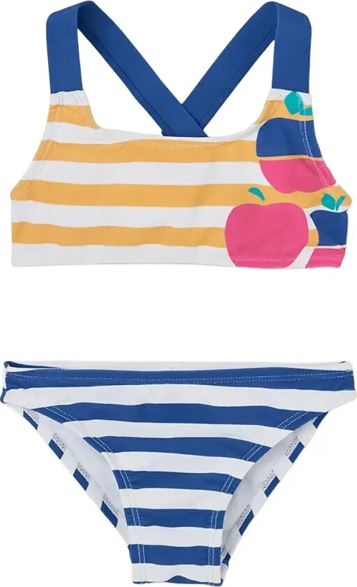 Bikini Polyamide Striped For Girl - Multi/patterned - 110