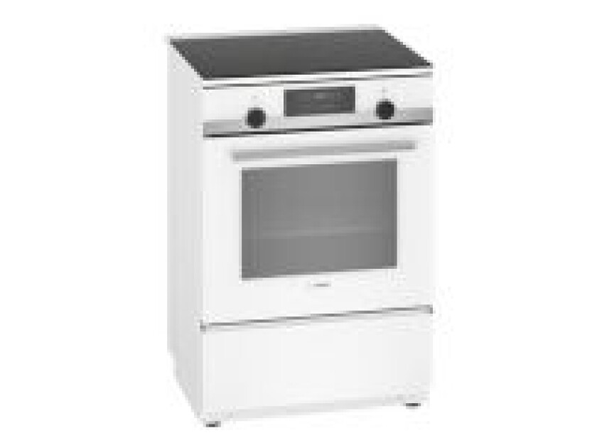 iQ500 HL9S5E020U - Komfyr - frittstående - bredde: 60 cm - dybde: 60 cm - høyde: 90 cm - med selvrens - hvit