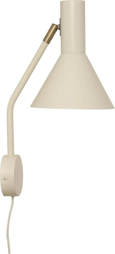 Lyss Wall Lamp - Cream - H 42CM