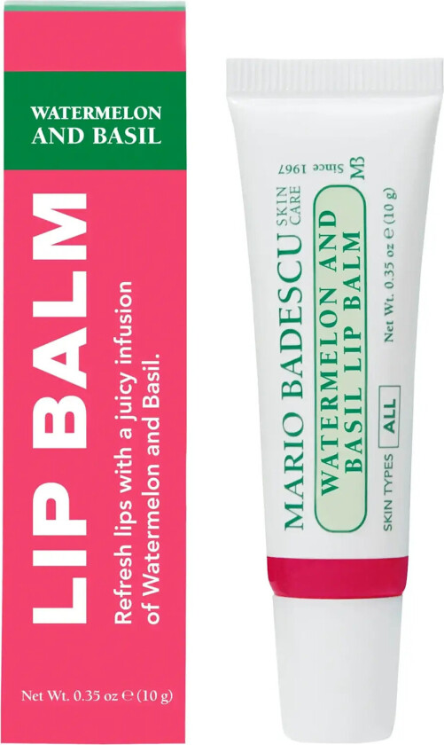 Lip Balm Watermelon & Basil - Nude - 10 G