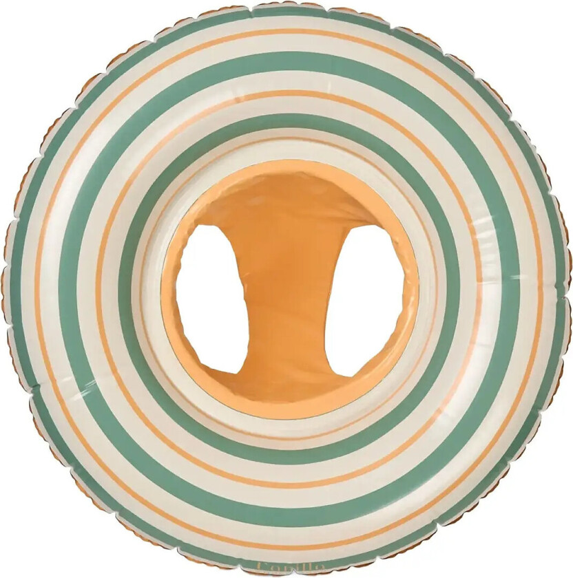 Baby Badering - Fern - Striped - Cream - Ø 50 CM