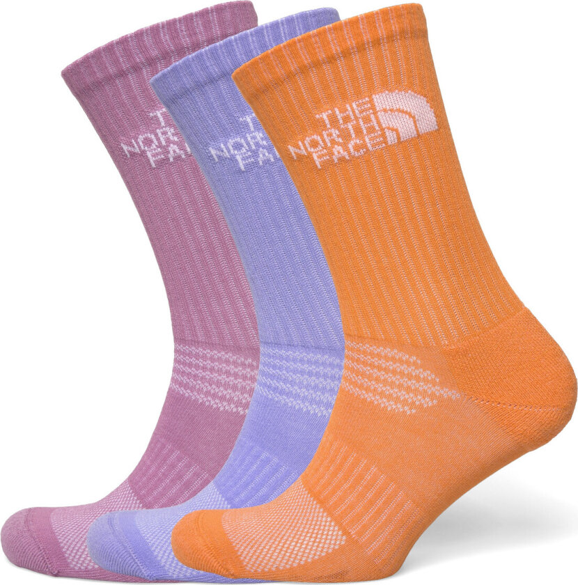 Multi Sport Cush Crew Sock 3P - Multi/patterned - 41-43