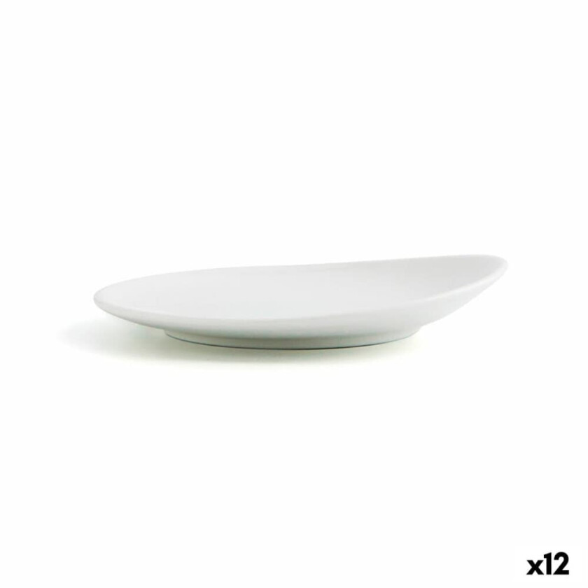 Flat tallerken Ariane Vital Coupe Hvit Keramikk Ø 15 cm (12 enheter)