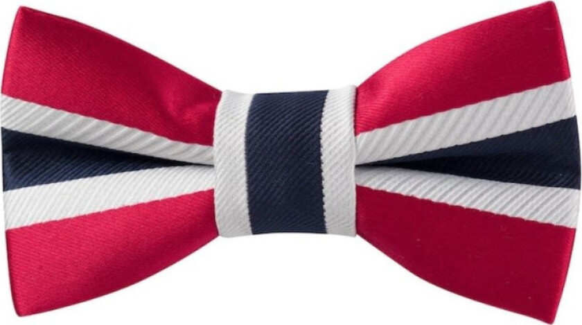 Bilde av Sløyfe Dubble Bow Tie Rød/ Hvit/ Blå - 8-14 år