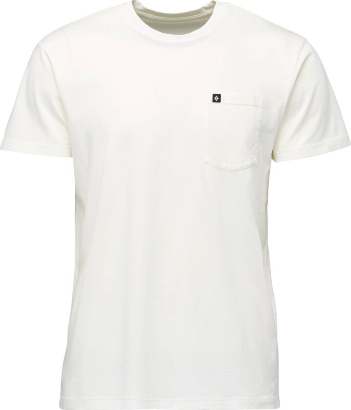 Black Diamond M Diamond Patch Ss Pocket Tee Off White L