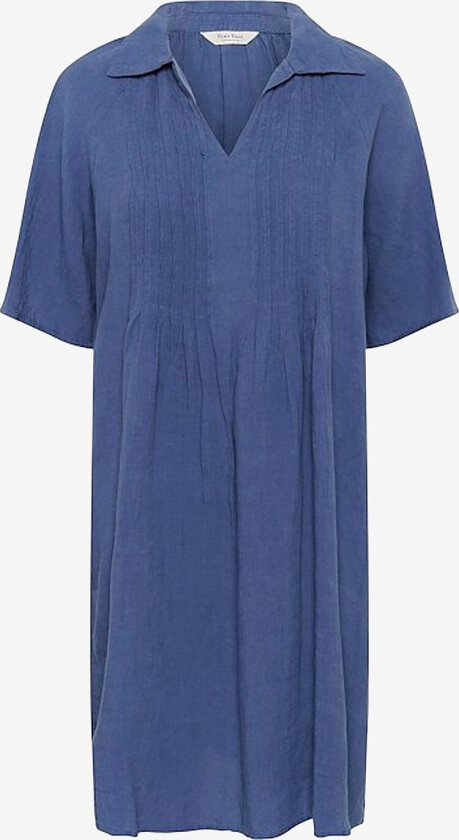 Kjole i lin Aylapw Dr - Blå
