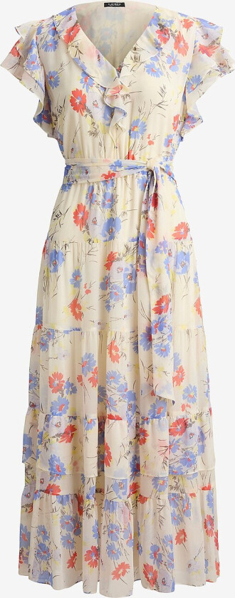 Maxikjole Poly Crinkle Ggt 58 - Beige