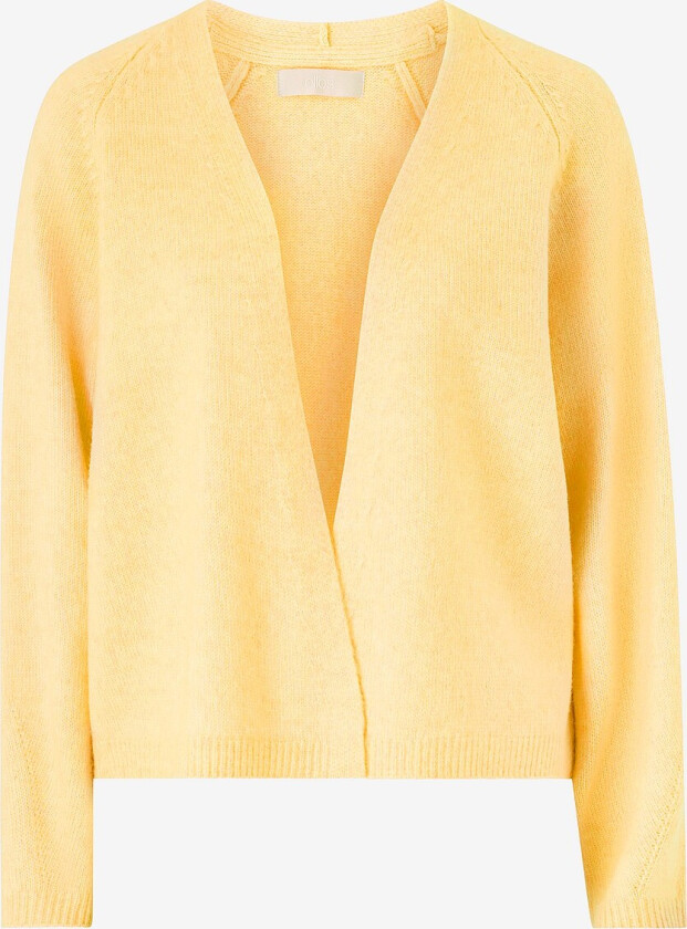 Åpen cardigan - Gul