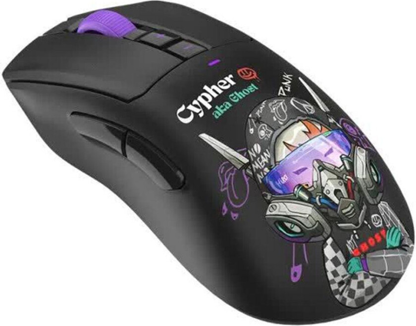A4Tech Bloody R73 Wireless Gaming Mus - 20000 DPI - Svart