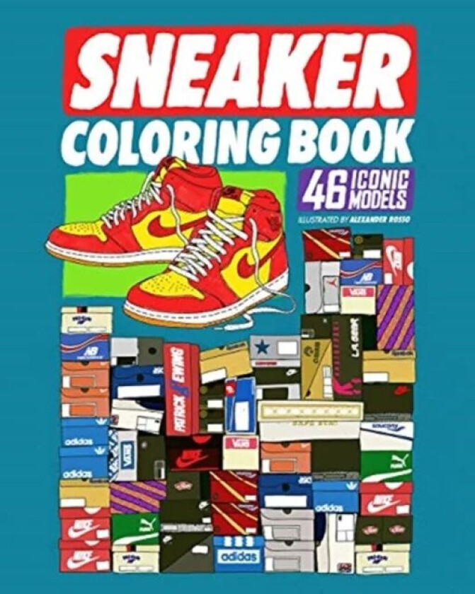 Sneaker Coloring Book av Alexander Rosso