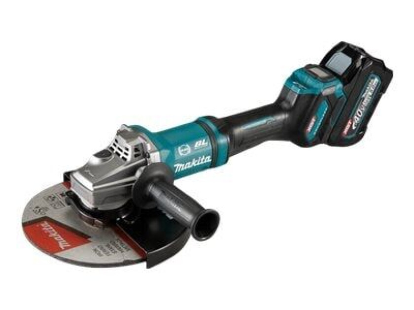 XGT GA038GT201 - angle grinder - cordless - 230 mm - 2 batteries included charger