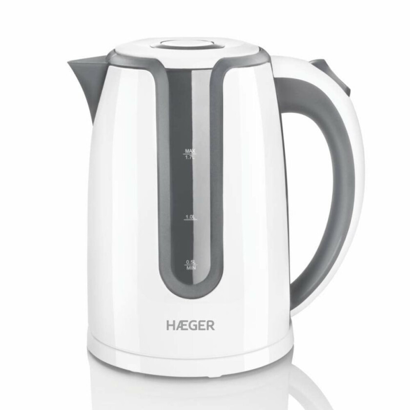 Vannkoker Haeger EK-22G.019A Hvit 2200 W 1,7 L