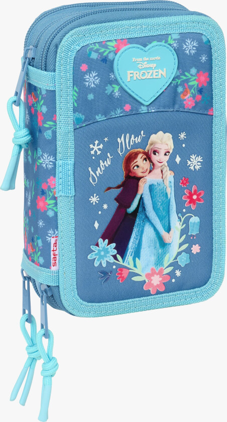 Fylt Trippelpennal 37 Deler, Blå - Pennal - Polyester