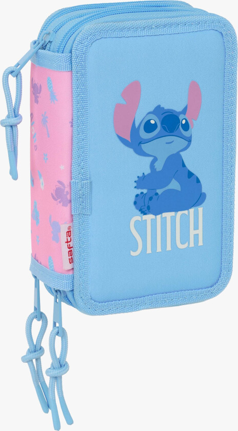 Disney Stitch Fylt Trippelpennal 37 Deler, Bright - Pennal - Polyester
