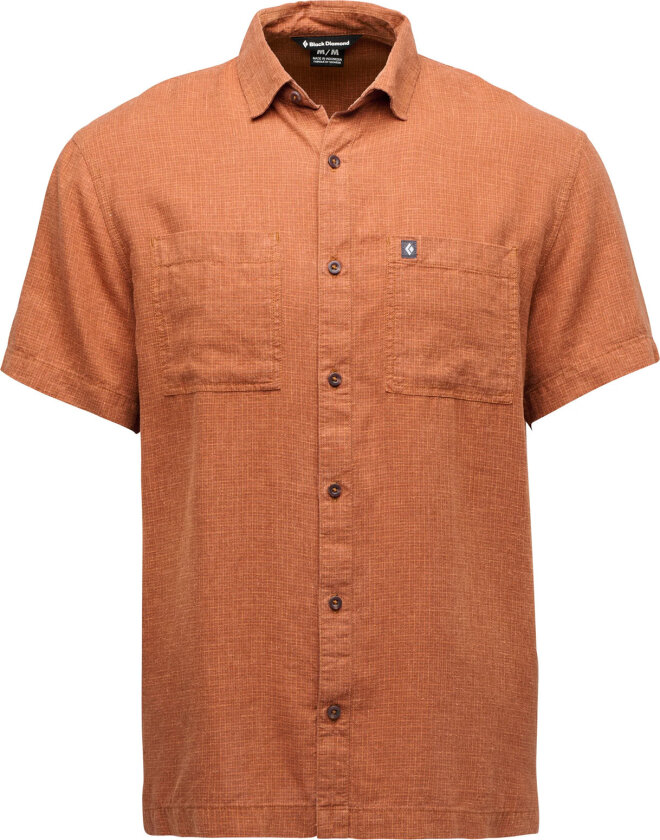 Men's Scenic Route Ss Shirt Clay-saffron