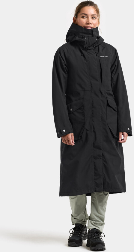 Women's Louise Parka Long Black