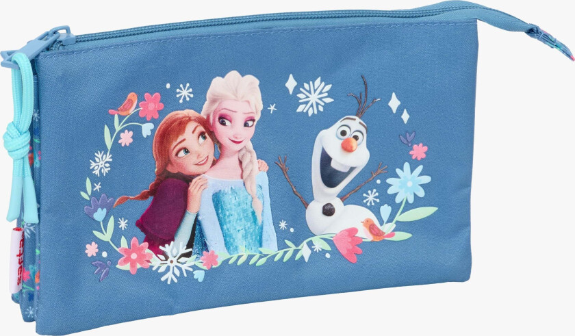 Trippelpennal, Blå - Pennal - Polyester