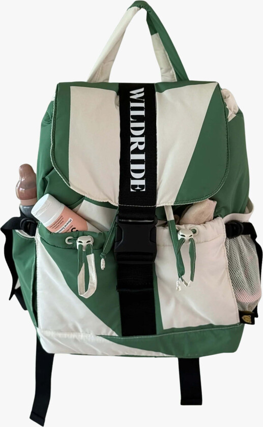 Stelleveske Ryggsekk, Green Graphic - Stellevesker - Polyester