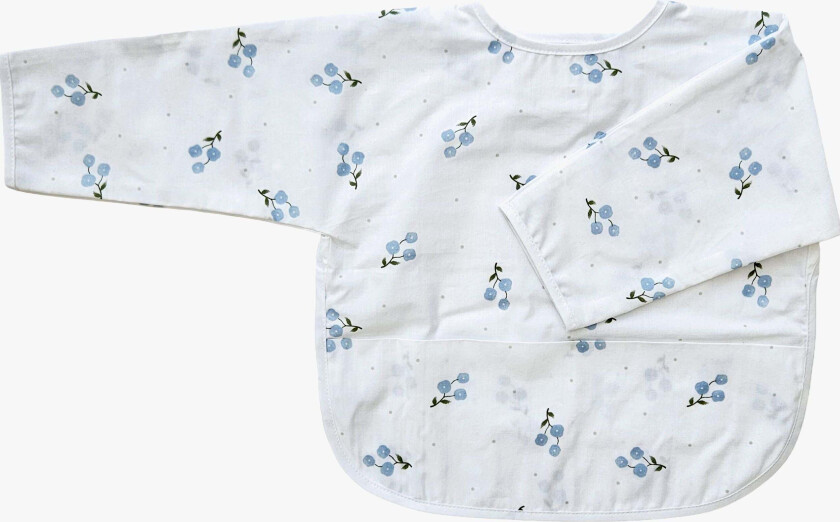 Organic Smekke med Ermer, Bluebell - Tåteflasker & Tilbehør - Bomull