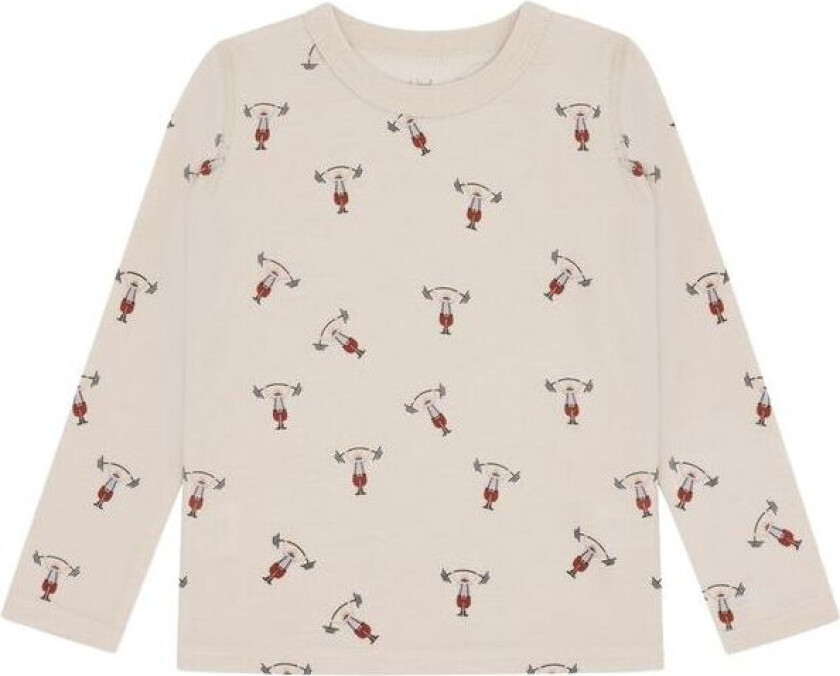 Hust and Claire Abba Strong Man ull/bambus genser,French Oak