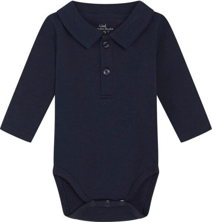 Hust & Claire Baldur body i ull/bambus, More Navy