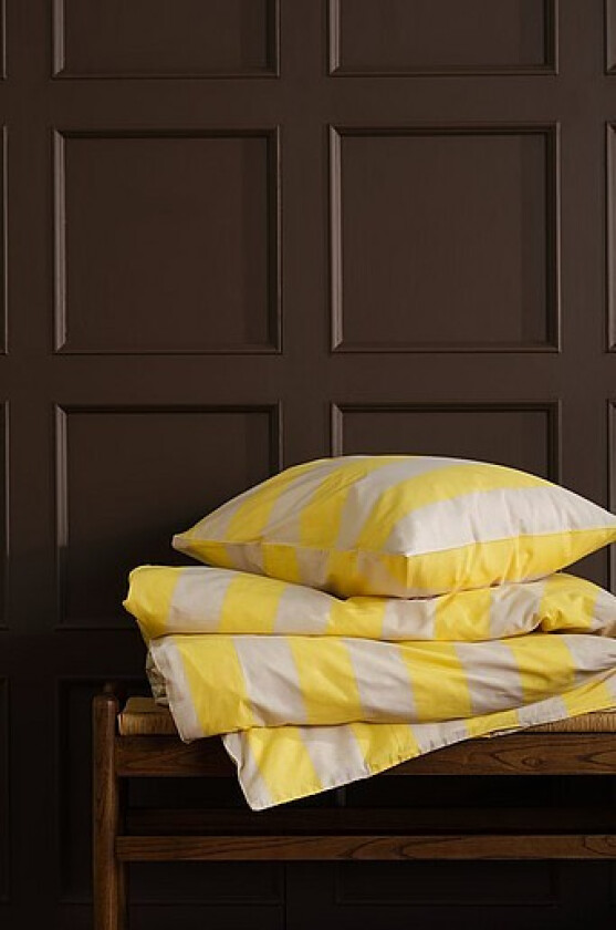 BLOCKY STRIPE dynetrekksett enkeltseng