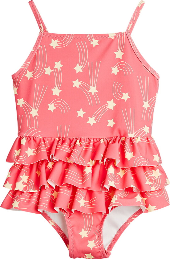 Badedrakt - UV40+ - Stjernefall - Rosa - - 4-5 år (104-110) - Badetøy