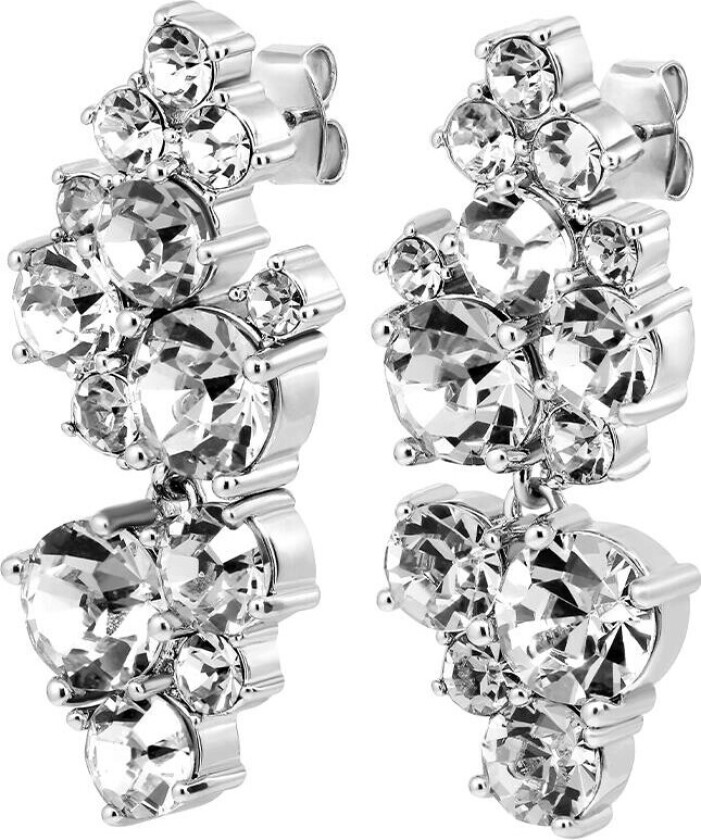 DYRBERG/KERN MARIGOLDØRERING 480045 (Silver, Crystal, ONESIZE)