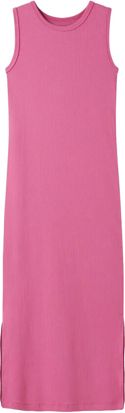 Nkfnakal Sl Slim Maxi Dress Noos - Pink - 146