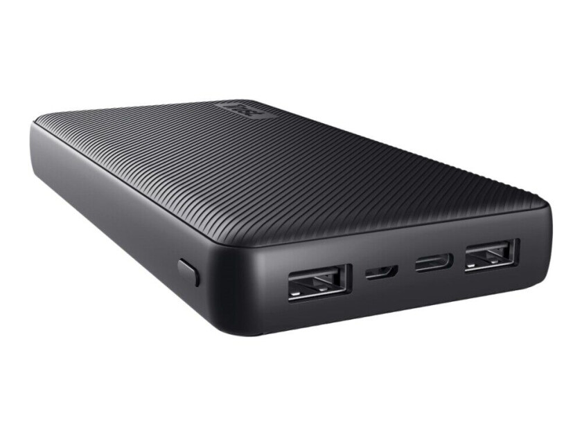 Primo power bank - Li-pol - 2 x USB USB-C - 15 Watt Nødlader - Svart - 20000 mAh