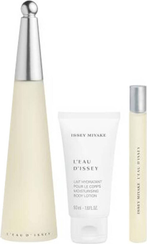Sett dame parfyme Issey Miyake EDT L'Eau D'Issey 3 Deler