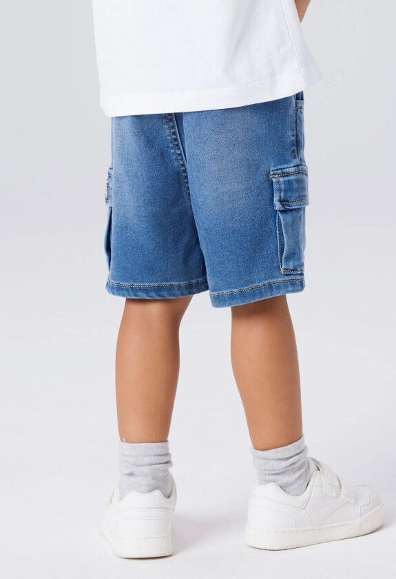 Nmmben Baggy Dnm L Shorts 8610-To Noos - Blue - 98