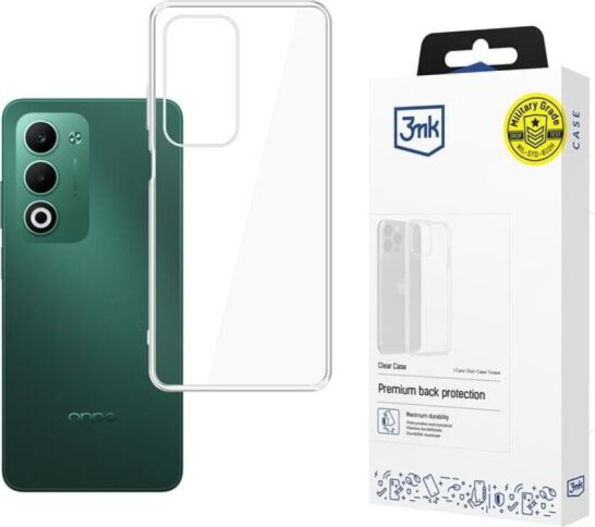 3mk Gjennomsiktig etui for Oppo A5 5G/ A5M - gjennomsiktig
