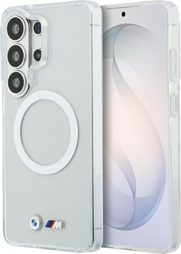 IML støtsikkert MagSafe-etui med metallogo for Samsung Galaxy S26 Ultra - gjennomsiktig