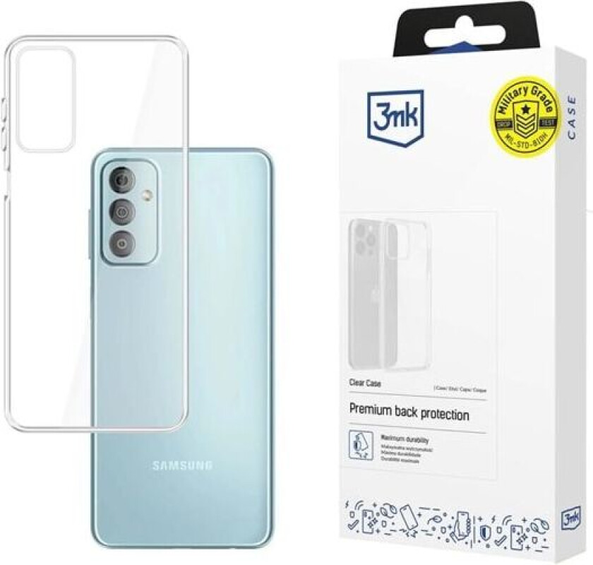 3mk Gjennomsiktig etui for Samsung Galaxy F23 5G - gjennomsiktig