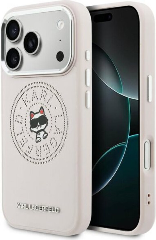 Point & Choupette Sketch MagSafe-etui for iPhone 17 Pro Max - Rosa