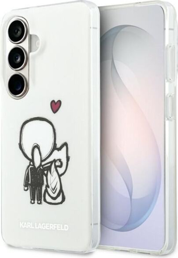 IML Karl&Choupette MagSafe-etui for Samsung Galaxy S26 - gjennomsiktig