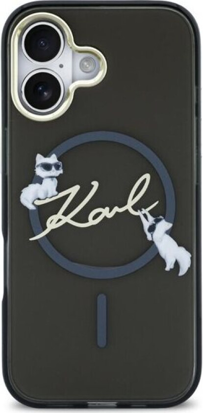 IML Choupettes Karl Script Logo MagSafe iPhone Air-etui - svart