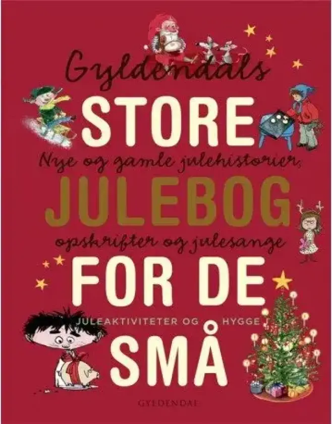 s store julebog for de små - bok (innbundet bok)
