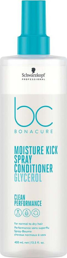 BC Bonacure Moisture Kick Spray Conditioner Glycerol (400ml)