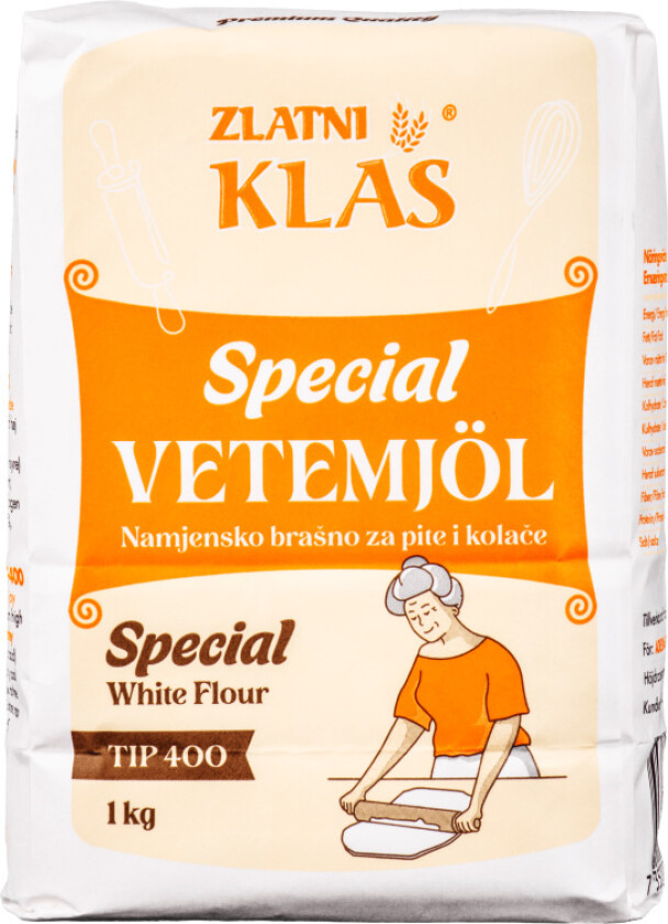Hvetemel Special Typ 400 1kg