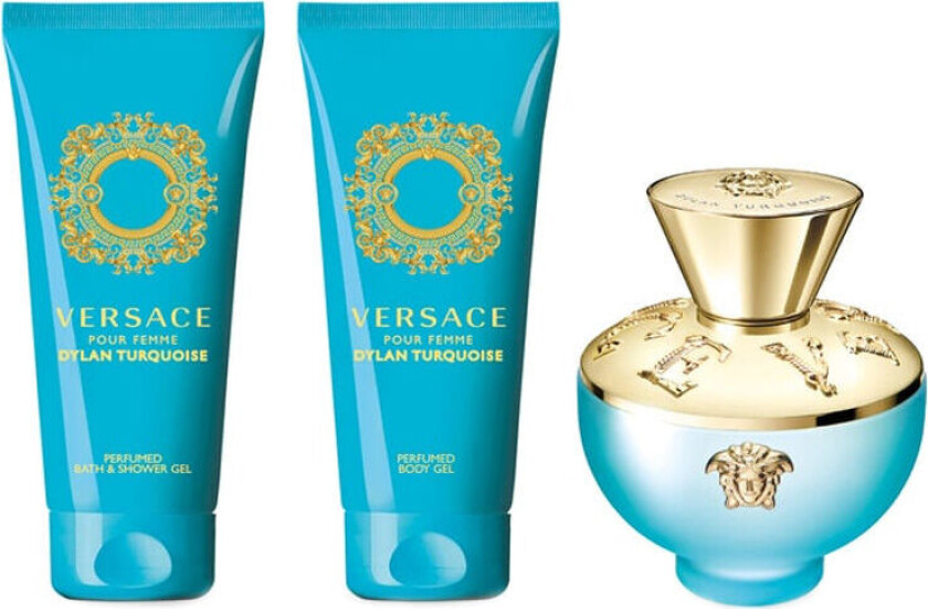 Pour Femme Dylan Turquoise EDT 100 ml + SG 100 ml + BG 100 ml + Cosmetic bag (woman)