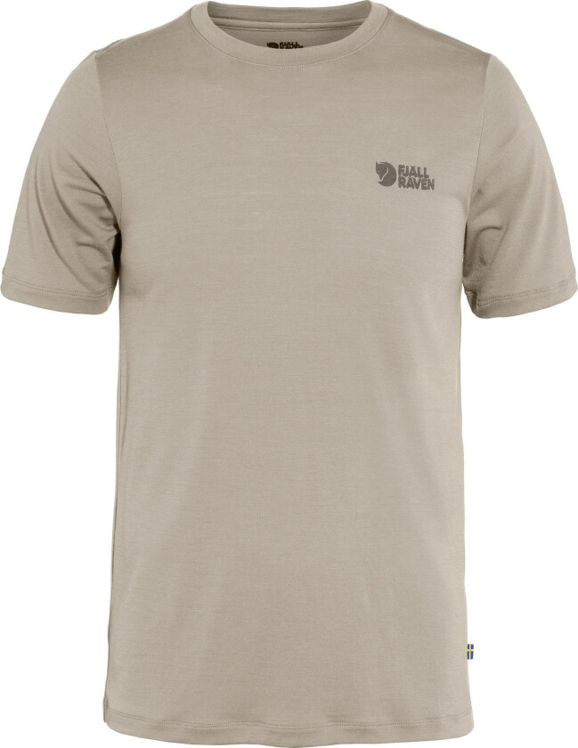 Men's Abisko Wool Logo Short Sleeve Light Fossil
