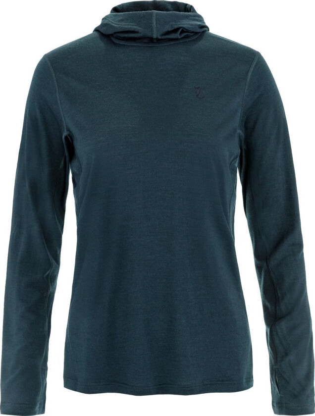 Women's Abisko Wool Hoodie Dark Navy