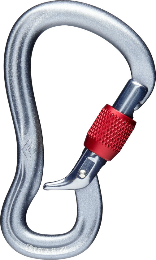 Gridlock Screwgate Carabiner Gray