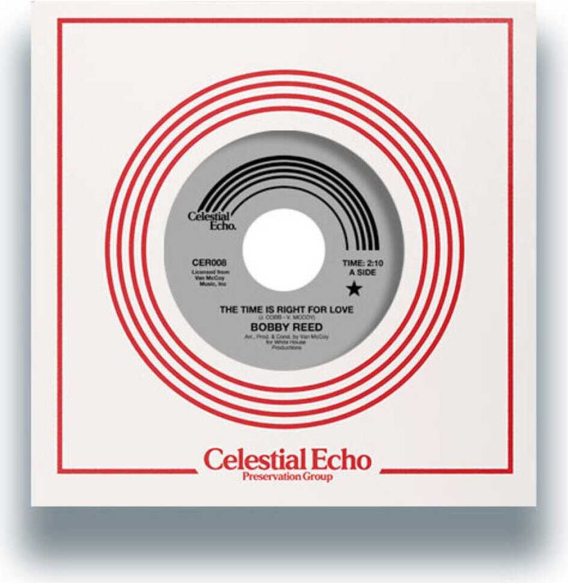 Bobby Reed Time Is Right For Love LP/Vinyl