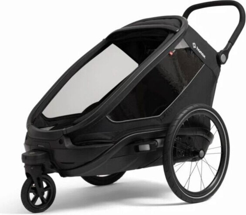 Sykkelvogn, Outback Next, 1 Seat - Black