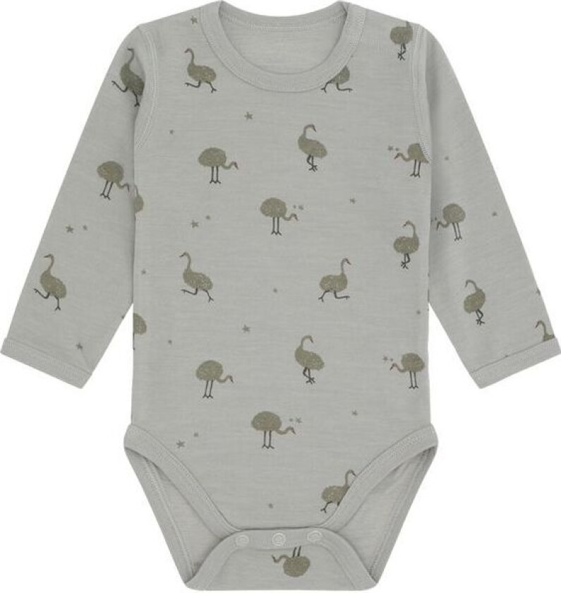 Hust and Claire Hcbaloo Ostrich ull/bambus body, Forest Fog